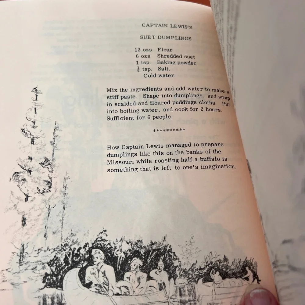 Historical Cookery of the Black Hills Kay Riordan 1979 Reprint Cookbook Sketches